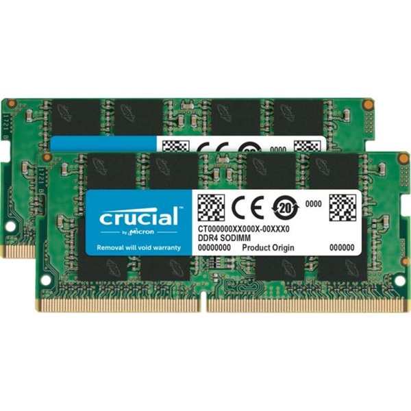 CRUCIAL NB Memória DDR4 16GB 3200MHz CL22 SODIMM (Kit of 2)