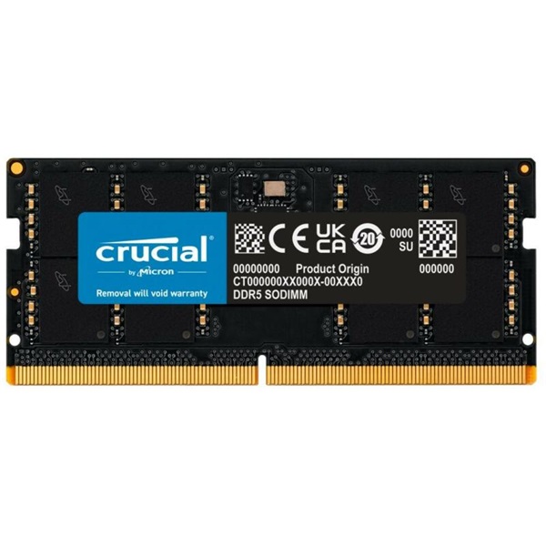 CRUCIAL NB Memória DDR5 32GB 4800MHz CL40 SODIMM