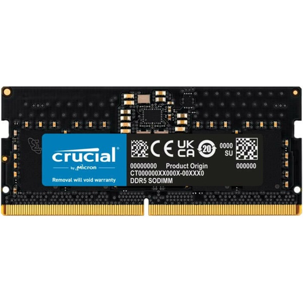 CRUCIAL NB Memória DDR5 8GB 4800MHz CL40 SODIMM