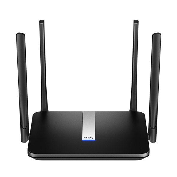 CUDY Wireless Router Dual Band AX1800 1xWAN(1000Mbps) + 4xLAN(1000Mbps), X6