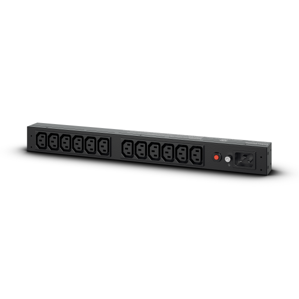 CYBERPOWER PDU Basic RACK 16A (12 aljzat), (in)IEC-320 C20 & (out)IEC-320 C13