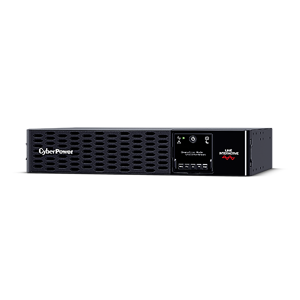 CYBERPOWER UPS PR1000ERT2U (10xIEC C13) 1000VA 1000W 230V RACK szünetmentes tápegység + USB LINE-INTERAKTÍV