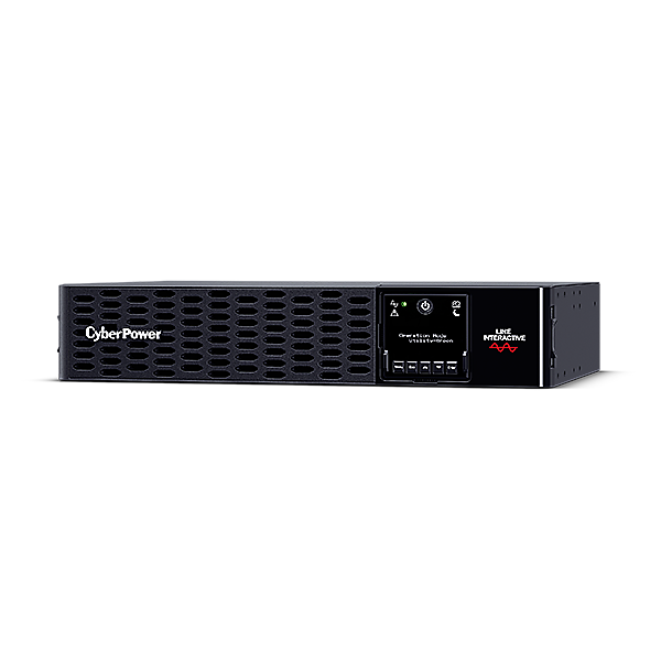 CYBERPOWER UPS PR1500ERT2U (10xIEC C13) 1500VA 1500W 230V RACK szünetmentes tápegység + USB LINE-INTERAKTÍV