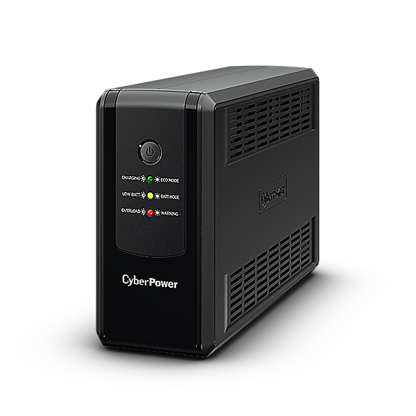 CYBERPOWER UPS UT850EG (3 aljzat) 850VA 425W, 230V szünetmentes tápegység, AVR, LINE-INTERACTIVE