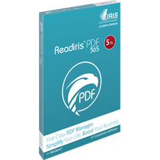 CANON IRIScan Readiris PDF Family 365 - 5lic Win - Box PDF Manager