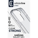 Cellularline Clear Strong Samsung Galaxy S22+ átlátszó kemény tok