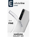 Cellularline Fine Samsung Galaxy S22+ vékony átlátszó tok