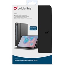 Cellularline Tok, FOLIO, tablet, kitámasztható, Galaxy Tab S6 (10.5")