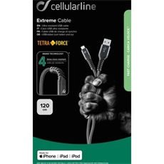 Cellularline kábel Extreme Cable - Lightning