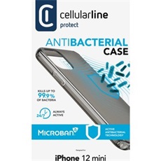 Cellularline tok ANTIMICROIPH12K antibakteriális, iPhone 12 mini