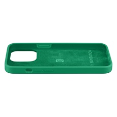Cellularline tok iPhone 13 SENSATIONIPH13G puha műanyag tok Microban® technológiával, zöld
