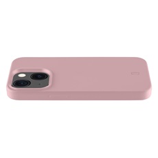 Cellularline tok iPhone 13 SENSATIONIPH13P puha műanyag tok Microban® technológiával, pink