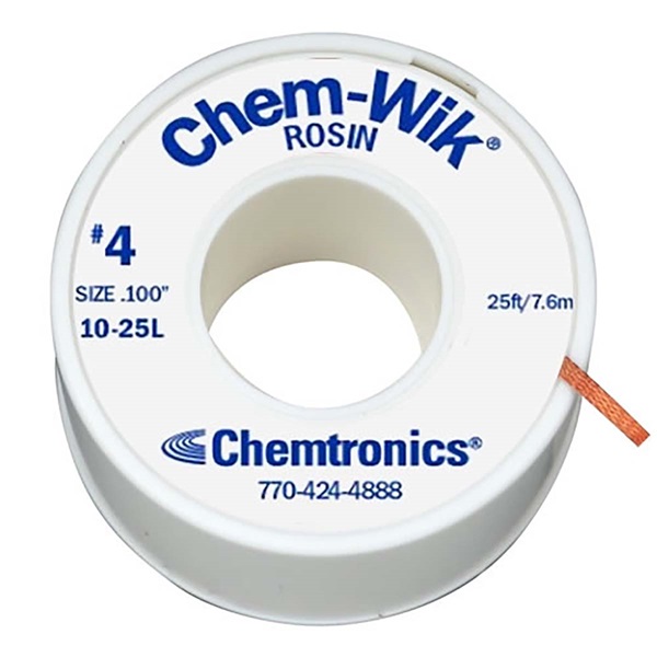 (Nedis) Chemtronics ón szívó, kiforrasztó szalag, 2.8mm x 7.5m CHEM-WIK MB