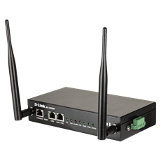 D-LINK Ipari Wireless Router Dual Band AC1200 1xWAN(1000Mbps) + 2xLAN(1000Mbps), DIS-2650AP