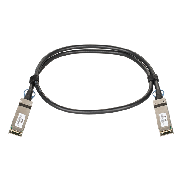 D-LINK Összekötő Kábel (Stack) 1m QSFP28 (100G) passzív, DEM-CB100Q28