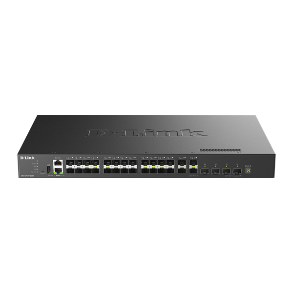 D-LINK Switch 10G Layer 3 Stackable Managed Switches 28x10G SFP+ + 4x25G SFP28 Multi-Gigabit L3 10G, DXS-3410-32SY/E
