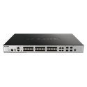 D-LINK Switch 20x1000Mbps + 4xGigabit SFP+ + 4xGigabit SFP komb&#243; Menedzselhető, Rackes, DGS-3630-28SC/SI