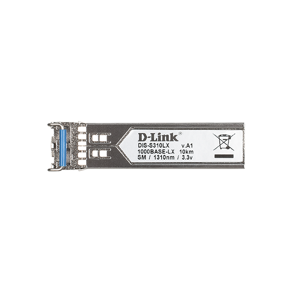 D-LINK Switch Ipari SFP Modul 1000Base-LX Single mód, DIS-S310LX