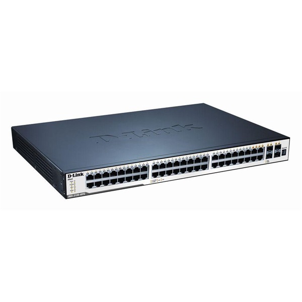 D-Link Switch 44 x 1000 + 4SFP/Giga + 4 x 1000Base-T/SFP combo port + 2 x 10 Gbps stacking ports