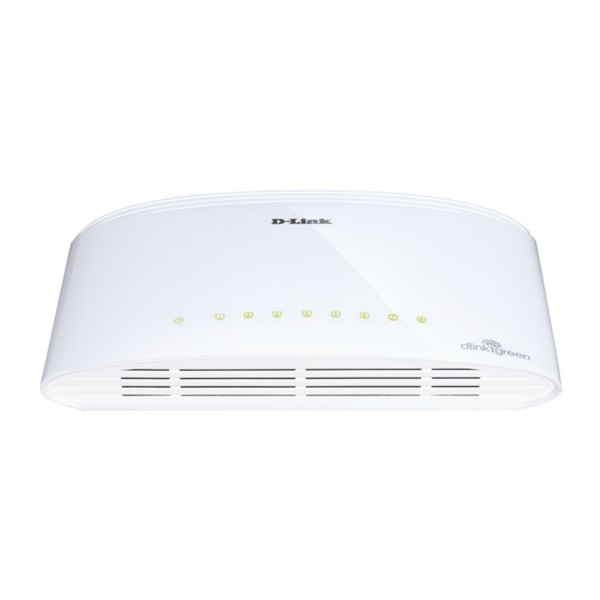 D-Link Switch - DGS-1005D - 5x1000Mbps Desktop Műanyag Fanless Unmanaged