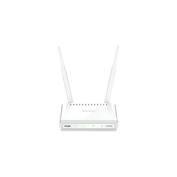 D-Link Access Point - DAP-2020 - Wireless N 300Mbps 2,4Ghz Single-Band 10/100 LAN