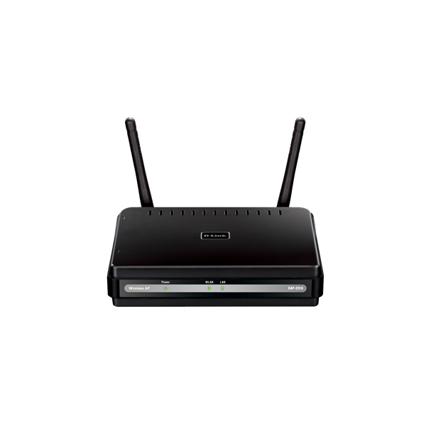 D-Link Access Point - DAP-2310 - Wireless N 300Mbps 2dBi 2,4Ghz Single-Band Gigabit LAN 8 SSID