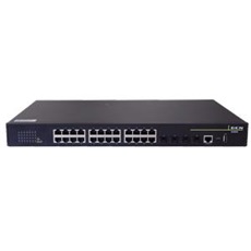 DCN Switch L2 24x 10/100/1000Base-T RJ45 + 4x 1/10GBase-X SFP+, S4600-28X-SI