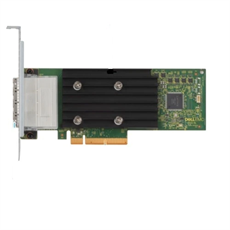 DELL ISG alkatrész - PCIe HBA355e, Quad Port, 12Gb SAS HBA, Low Profile/Full height.