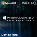 DELL EMC szerver SW - ROK Windows Server 2022 ENG, 5 RDS Device CAL.