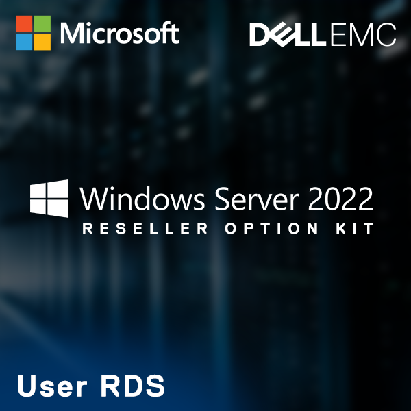 DELL ISG szoftver - SW ROK Windows Server 2022 ENG, 5 RDS User CAL.