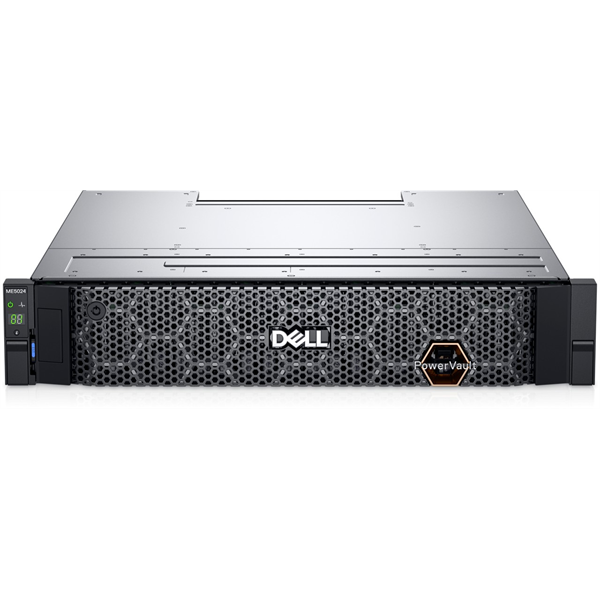 DELL ISG storage - PowerVault ME5024 (24x 2.5") 12Gb SAS 8 port, 2x 2.4TB SAS (1+1).