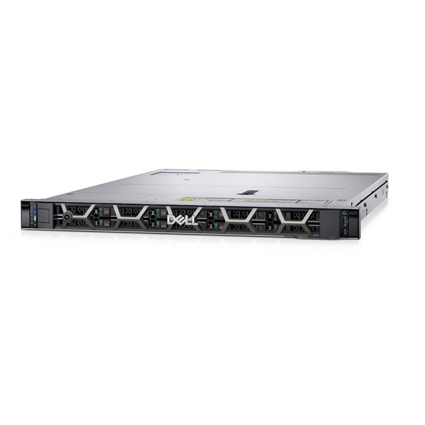 DELL ISG szerver - PE R650xs rack (8x2.5"), 1x10C S4310T 2.3GHz, 1x16GB, 1x960GB RI SSD; H755, iD9 En., (1+1).