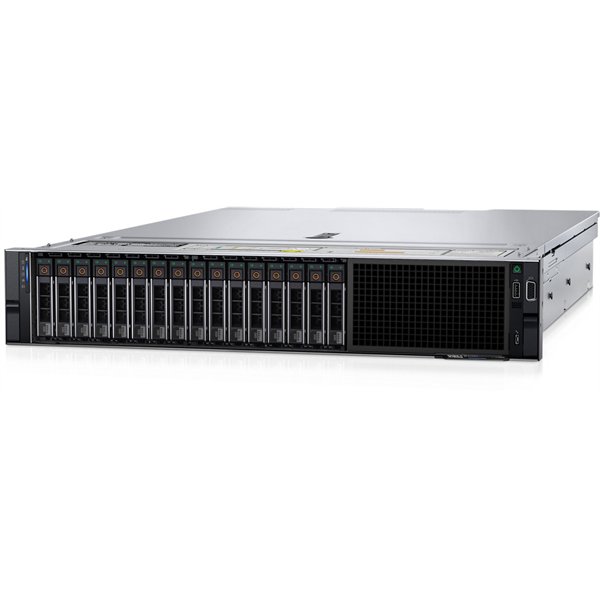 DELL ISG szerver - PE R750xs rack (16x2.5"), 1x16C S4314 2.4GHz, 2x16GB, 1x480GB RI SSD; H755, iD9 En., (1+1).