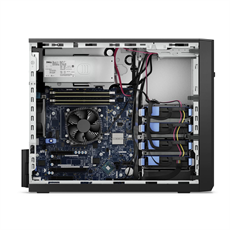 DELL ISG szerver - PE T150 torony (4x3.5"), 4C E-2334 3.4GHz, 1x16GB, 1x2TB 7.2k SAS; H355, iD9 Ba.