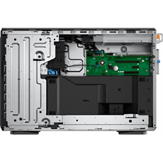 DELL ISG szerver - PE T360 torony (8x3.5"), 6C E-2436 2.9GHz, 1x16GB, 1x480GB RI SSD; H755, iD9 Ba., 2x700W.