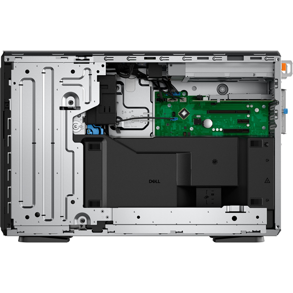 DELL ISG szerver - PE T360 torony (8x3.5"), 6C E-2436 2.9GHz, 1x16GB, 1x480GB RI SSD; H755, iD9 Ba., 2x700W.