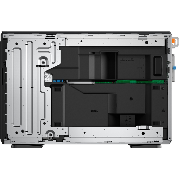 DELL ISG szerver - PE T360 torony (8x3.5"), 6C E-2436 2.9GHz, 1x16GB, 1x480GB RI SSD; H755, iD9 Ba., 2x700W.