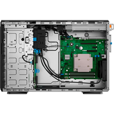 DELL ISG szerver - PE T360 torony (8x3.5"), 8C E-2468 2.6GHz, 1x16GB, 1x480GB RI SSD; H755, iD9 Ba., 2x700W.