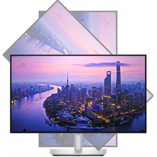 DELL LCD Monitor 27" U2725QE 4K UHD 3840x2160 120Hz IPS 16:9 3000:1, 450cd, 5ms, HDMI, DP, USB-C, Thunderbolt, fekete