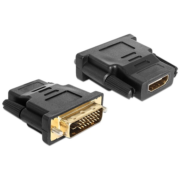 Delock DVI 24+1 pin apa > HDMI anya adapter