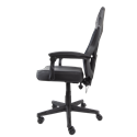 DELTACO GAMING Gamer sz&#233;k GAM-086, gaming chair with RGB lighting, PU leather, 39 different positions, black