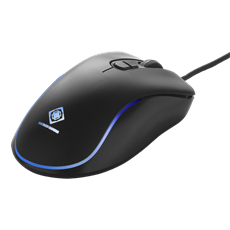 DELTACO GAMING Vezetékes Egér GAM-104, DM120 gaming mouse, RGB, 800-3200 DPI, 125 Hz, RGB LED, USB, black