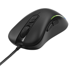 DELTACO GAMING Vezetékes Egér GAM-104, DM120 gaming mouse, RGB, 800-3200 DPI, 125 Hz, RGB LED, USB, black