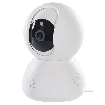 DELTACO SMART HOME SH-IPC03 1MP IP biztonsági kamera, beltéri 720p WIFI, pan-tilt-zoom