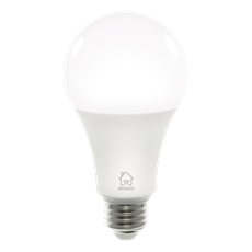 DELTACO SMART HOME SH-LE27CCTC LED izzó, E27, 9W, WIFI, TUYA, szabályozható, 2700K-6500K