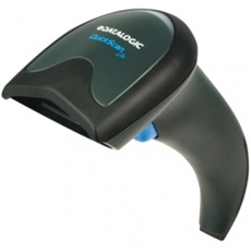 Datalogic vonalkód olvasó QuickScan Lite QW2100, 1D, USB, kit (USB),  black