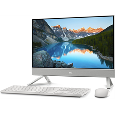 Dell Inspiron AIO DT 5420 23,8" FHD Touch, i7-1355U (5.0GHz), 16GB, 512GB SSD, Intel UHD, Hun kb+mouse, Win11, Fehér