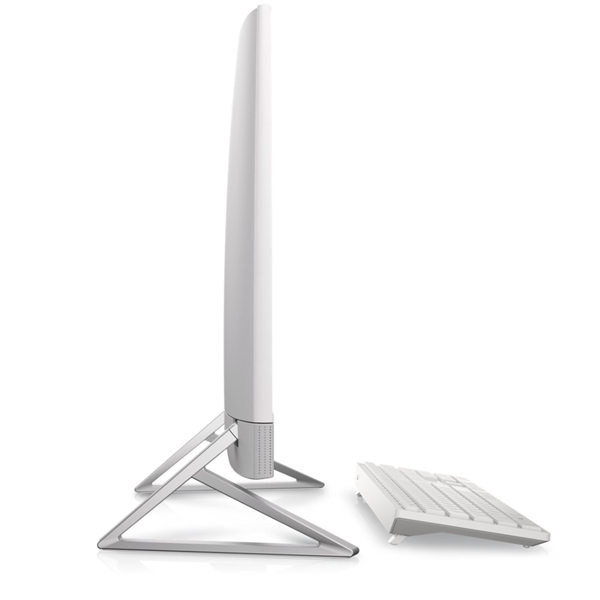 Dell Inspiron AIO DT 5420 23,8" FHD Touch, i7-1355U (5.0GHz), 16GB, 512GB SSD, Intel UHD, Hun kb+mouse, Win11, Fehér