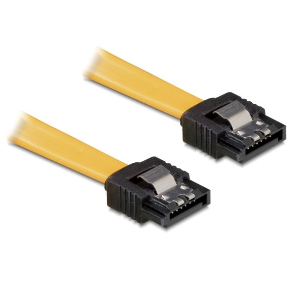 Delock SATA 3 Gb/s kábel 30 cm sárga