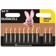 Duracell BSC 10 db AA elem